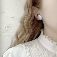 vintage silver earring
