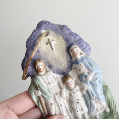 vintage wall holy water font