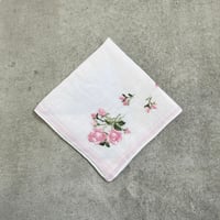 vintage embroidery handkerchief