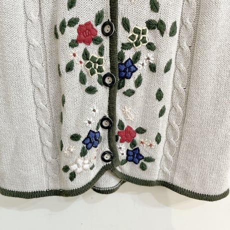 used euro embroidery vest