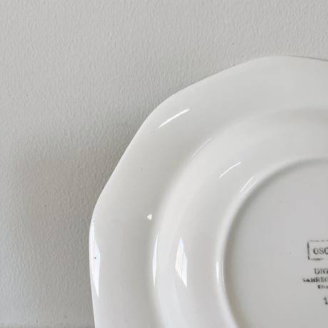 antique Digoin & Sarreguemines plate