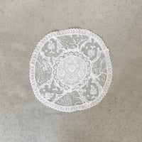 antique lace doily