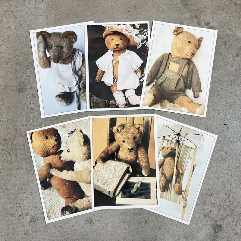 used teddy bear post card | ANNA