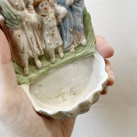 vintage wall holy water font