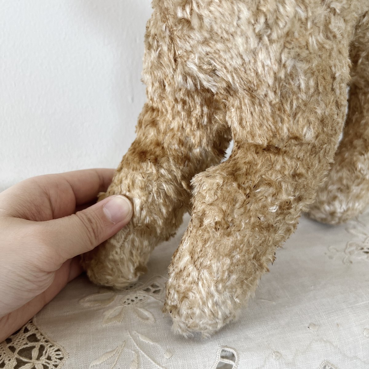 antique dog doll | ANNA