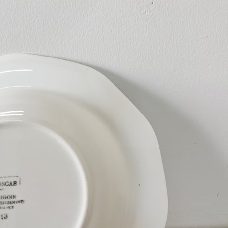 antique Digoin & Sarreguemines plate