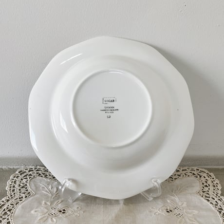antique Digoin & Sarreguemines plate