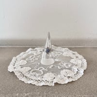 select natural stone ring