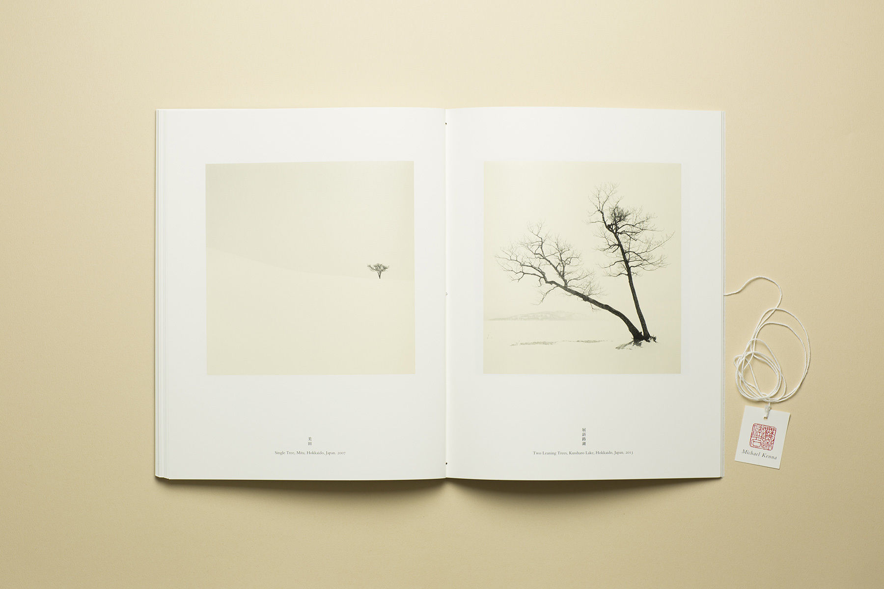 【Michael Kenna：IN HOKKAIDO】新・改訂版　サイン入り IN HOKKAIDO 】新改訂版 Michael Kenna ＊サイン入り＊ | RA
