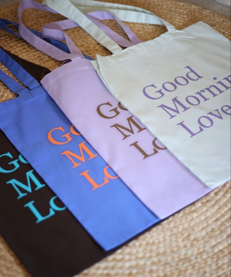 【ORIGINAL】 REAL TEMPO リアルテンポ / "Good Morning Love" 4.1 oz ライトウェイトトートバッグ W101