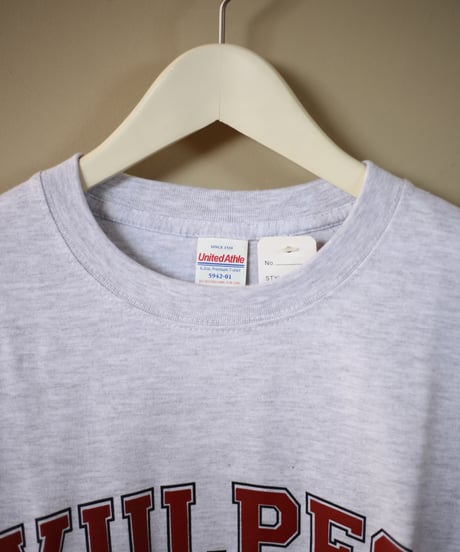 【ORIGINAL BRAND】 Vulpes. / 6.2オンス College Logo Tシャツ (ユニセックス)