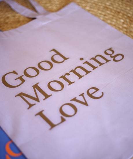 【ORIGINAL】 REAL TEMPO リアルテンポ / "Good Morning Love" 4.1 oz ライトウェイトトートバッグ W101