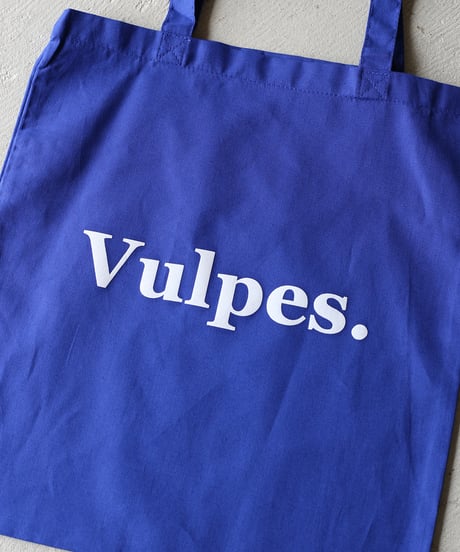 【ORIGINAL】 Vulpes. / "Vulpes." LOGO トートバッグ W101