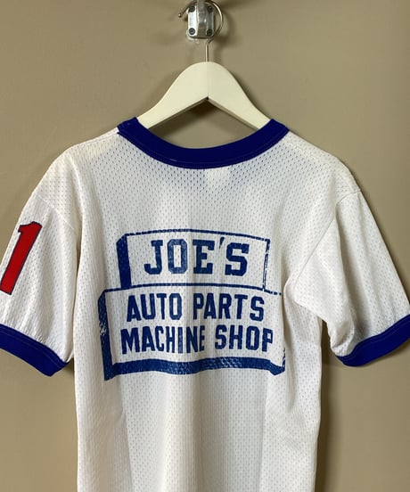 【USED】 メッシュ ベースボールゲームシャツ “JOE’S AUTO PARTS” (ユニセックス)