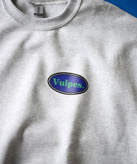 【ORIGINAL】 Vulpes. / CLASSIC LOGO 8.0 oz CREW SWEAT V3001 (ユニセックス)