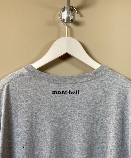 【USED】 mont-bell / ロゴプリントTシャツ (ユニセックス)