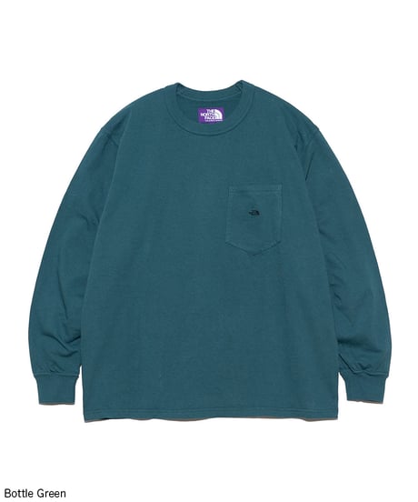 THE NORTH FACE PURPLE LABEL / 7oz Long Sleeve Pocket Tee NT3365N