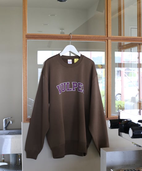 【ORIGINAL】 Vulpes. / College Logo クルーネック スウェット (ユニセックス)