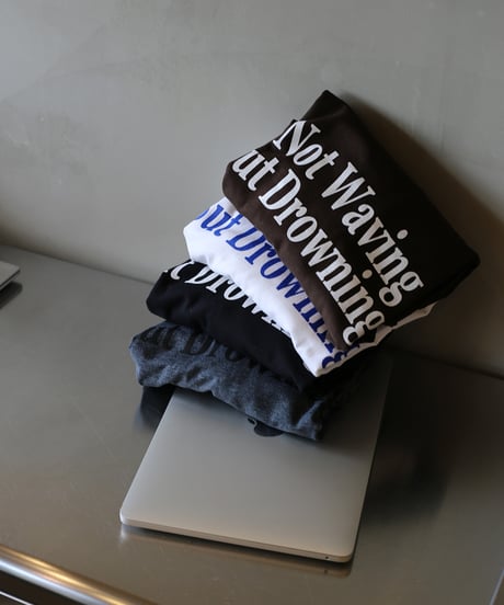 【ORIGINAL】 REAL TEMPO / Long Sleeve T-Shirt "Not Waving But Drowning?" (ユニセックス)