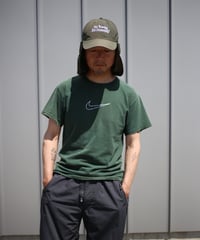 【USED】  USA製 90’s NIKE / スウッシュ刺繍ロゴ Tシャツ (ユニセックス)