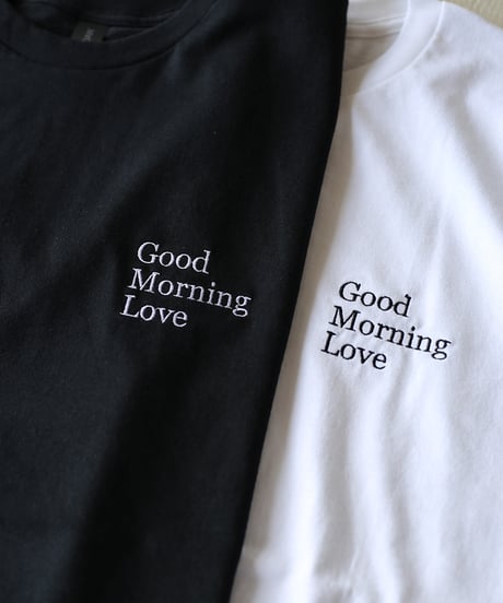 【ORIGINAL】 REAL TEMPO / Short Sleeve T-Shirt "Good Morning Love" (ユニセックス)