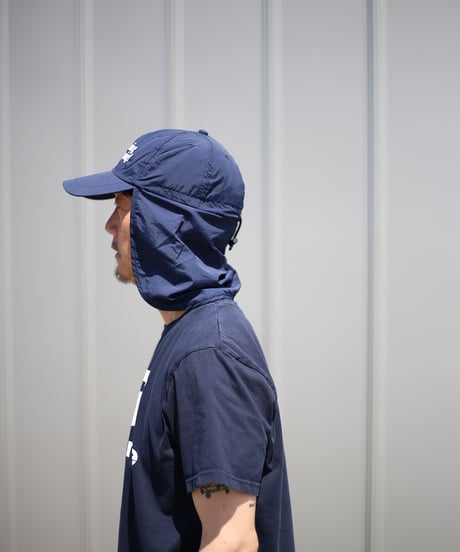 【REALTEMPO ORIGINAL】 Sunshade cap "Not Waving But Drowning?" (unisex)