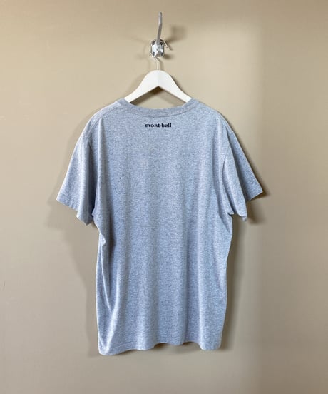 【USED】 mont-bell / ロゴプリントTシャツ (ユニセックス)