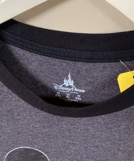 【USED】 Disney Parks / ミッキーマウス リンガーTシャツ (ユニセックス)