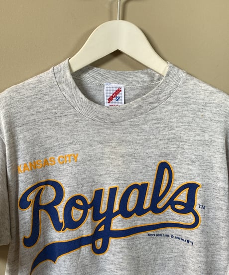 【USED】 USA製 90’s JERZEES / “Kansas City Royals” プリントTシャツ (ユニセックス)