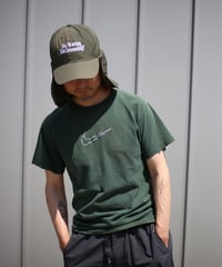 【USED】  USA製 90’s NIKE / スウッシュ刺繍ロゴ Tシャツ (ユニセックス)