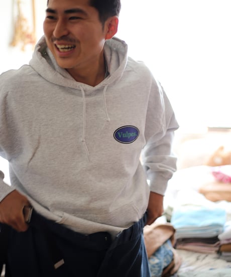 【ORIGINAL】 Vulpes. / CLASSIC LOGO 8.0 oz HOOD SWEAT V4001 (ユニセックス)