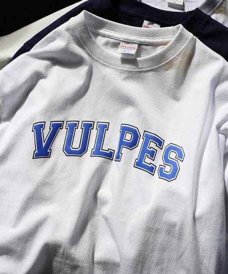 【ORIGINAL】 Vulpes. / College Logo ロングスリーブ Tシャツ (ユニセックス)