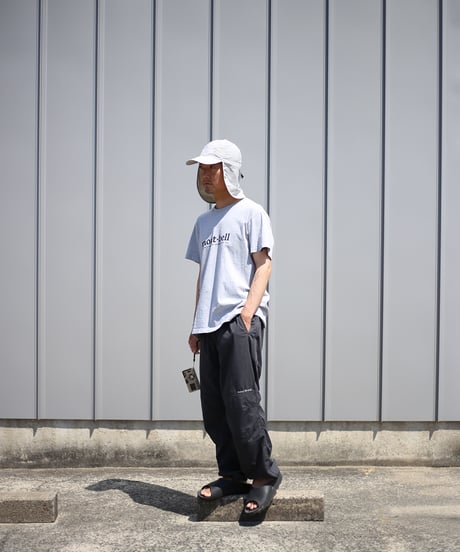 【REALTEMPO ORIGINAL】 Sunshade cap "Not Waving But Drowning?" (unisex)