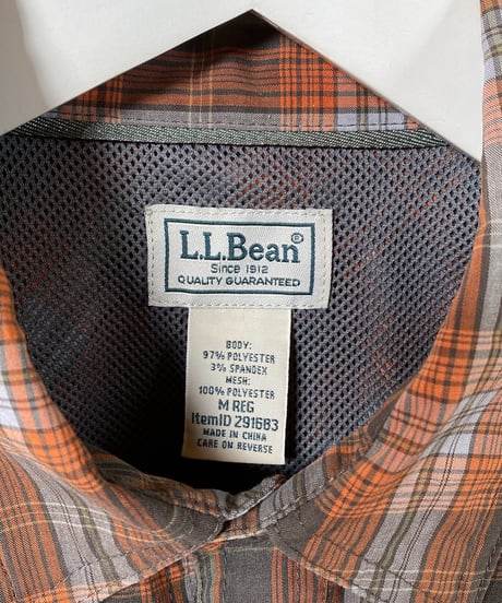 【USED】 L.L.Bean / チェックシャツ (ユニセックス)