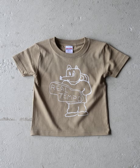 【ORIGINAL】 REAL TEMPO リアルテンポ / KIDS オリジナル Tシャツ "DAISAK Drawing"
