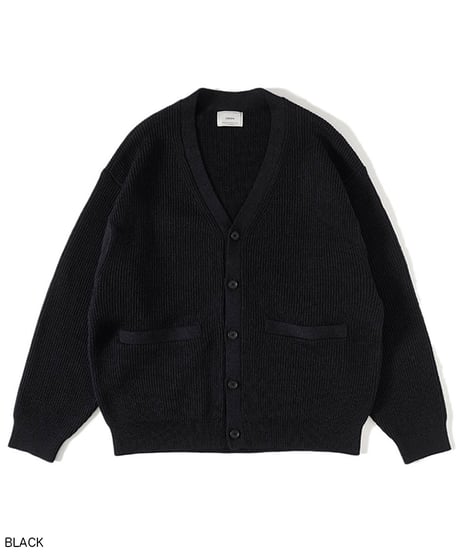 EVCON (エビコン) / WOOL LOW GAUGE CARDIGAN 233-91201A