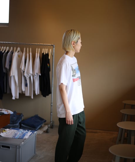 【USED】カヌーサーキットプリントTシャツ (ユニセックス)