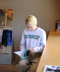 【USED】KENNEDY (ケネディ) / ギルダン ロングスリーブ Tシャツ (ユニセックス)