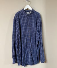 【USED】【ビッグサイズ】L.L.Bean / ボタンダウン フランネルシャツ (ユニセックス)
