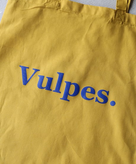 【ORIGINAL】 Vulpes. / "Vulpes." LOGO トートバッグ W101