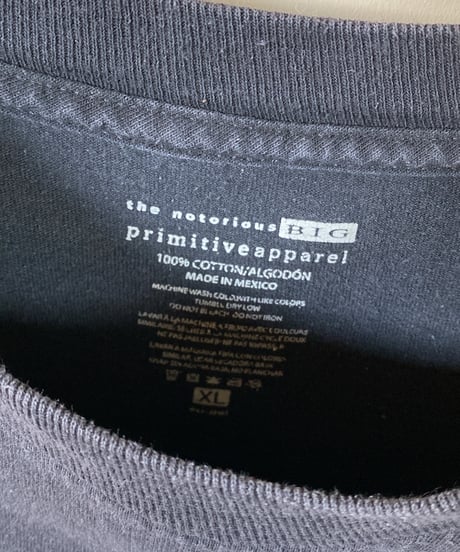 【USED】 Primitive × The Notorious B.I.G. フォトプリントTシャツ