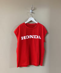 【USED】HONDA (ホンダ) / ロゴプリント メッシュタンクトップ  (ユニセックス)