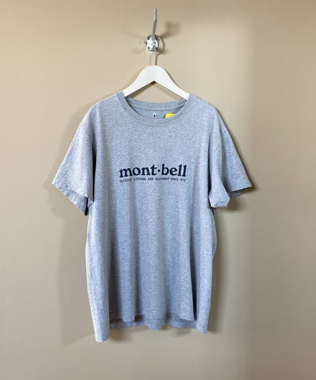 【USED】 mont-bell / ロゴプリントTシャツ (ユニセックス)