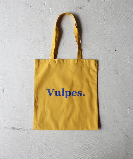 【ORIGINAL】 Vulpes. / "Vulpes." LOGO トートバッグ W101
