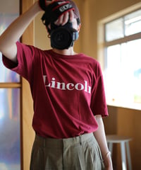 【USED】 Lincoln / Lincoln ロゴプリントTシャツ (ユニセックス)