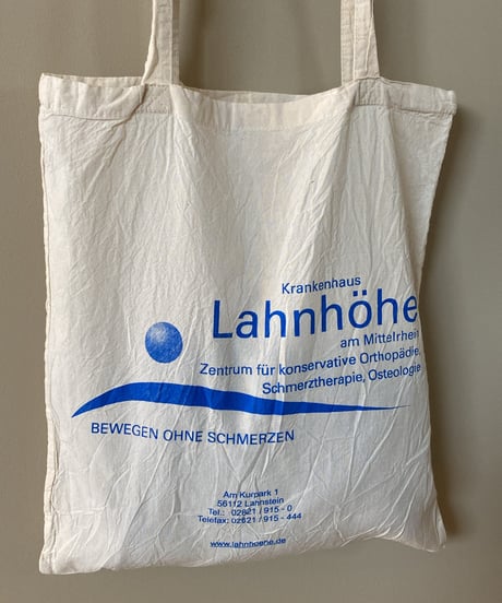 【USED】 プリントコットントートバッグ
