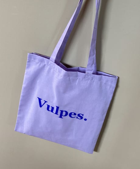 【ORIGINAL】 Vulpes. / "Vulpes." LOGO トートバッグ W101