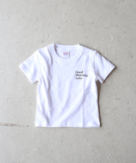 【ORIGINAL】 REAL TEMPO リアルテンポ / "Good Morning Love" KIDS オリジナル Tシャツ