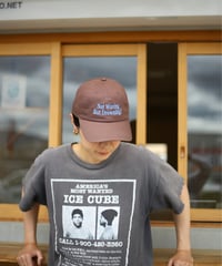 再再入荷 !! 【REALTEMPO ORIGINAL】 コットンウォッシュドキャップ "Not Waving But Drowning?" (ユニセックス)