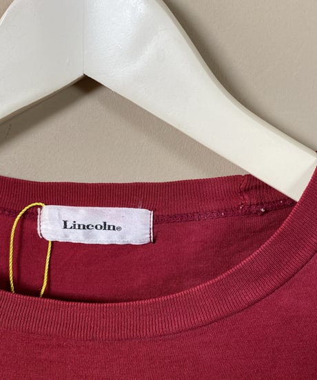 【USED】 Lincoln / Lincoln ロゴプリントTシャツ (ユニセックス)